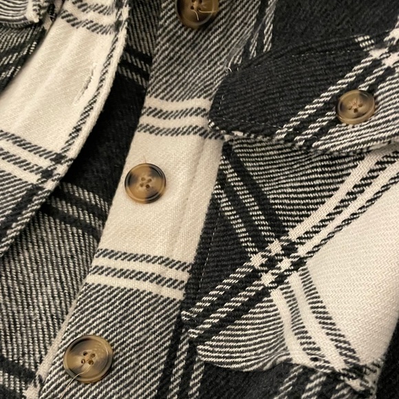 Plaid Shacket - Picture 2 of 2